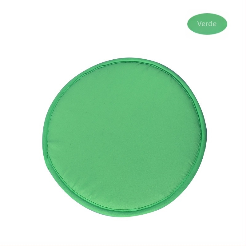 Pernă rotundă simplă de culoare bomboane pentru uz casnic, 30 cm, îngroșată, burete rotund, pernă pentru scaun, culoare pură, material textil, pernă pentru scaun, en-gros