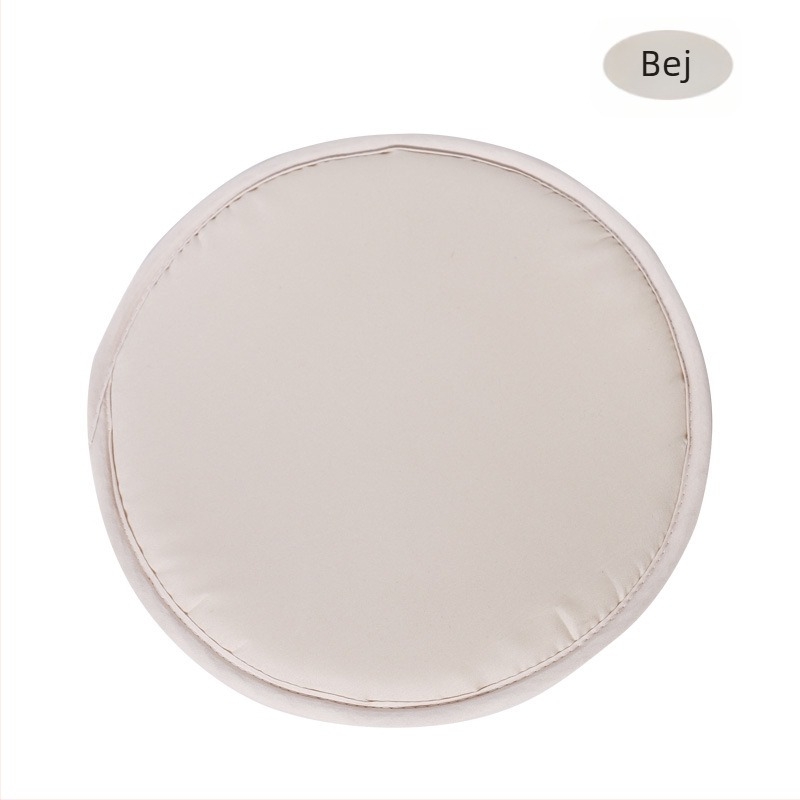 Pernă rotundă simplă de culoare bomboane pentru uz casnic, 30 cm, îngroșată, burete rotund, pernă pentru scaun, culoare pură, material textil, pernă pentru scaun, en-gros