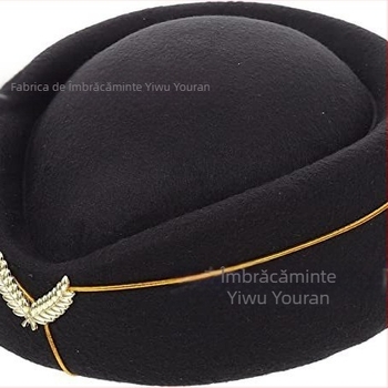 Pălărie de stewardesă, beretă de damă, pălărie de recepție, etichetă, pălărie pentru trupă de tobe britanice