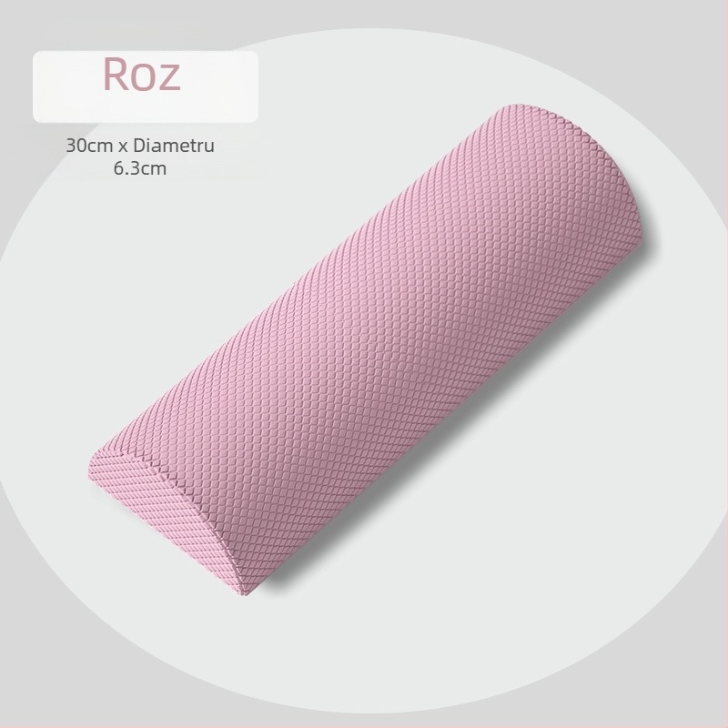 Coloană de yoga semicerc, coloană de relaxare semi-axială camuflaj EVA, bară de echilibru, romb, punct mobil, ax din spumă pentru fitness, coloană Pilates