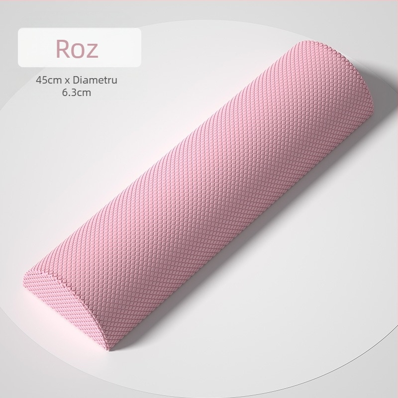 Coloană de yoga semicerc, coloană de relaxare semi-axială camuflaj EVA, bară de echilibru, romb, punct mobil, ax din spumă pentru fitness, coloană Pilates