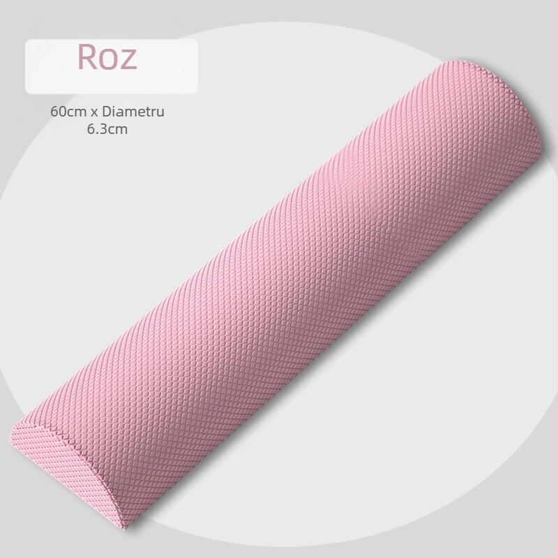 Coloană de yoga semicerc, coloană de relaxare semi-axială camuflaj EVA, bară de echilibru, romb, punct mobil, ax din spumă pentru fitness, coloană Pilates