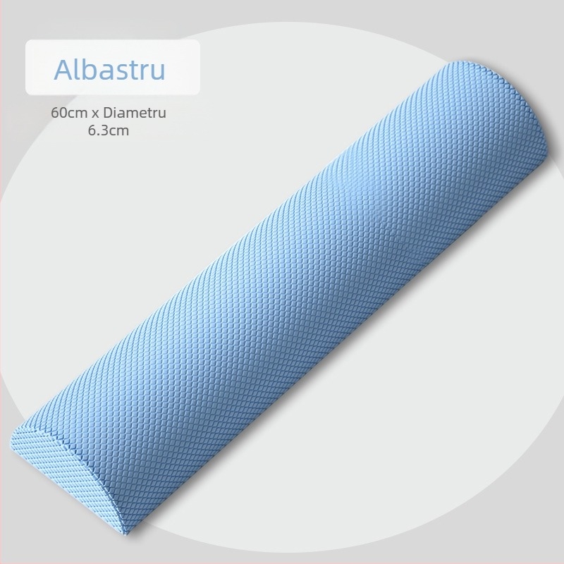 Coloană de yoga semicerc, coloană de relaxare semi-axială camuflaj EVA, bară de echilibru, romb, punct mobil, ax din spumă pentru fitness, coloană Pilates