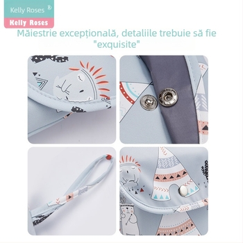 Geantă de depozitare pentru scutece pentru bebeluși, geantă de scutece pentru bebeluși, geantă de transport pentru ieșire