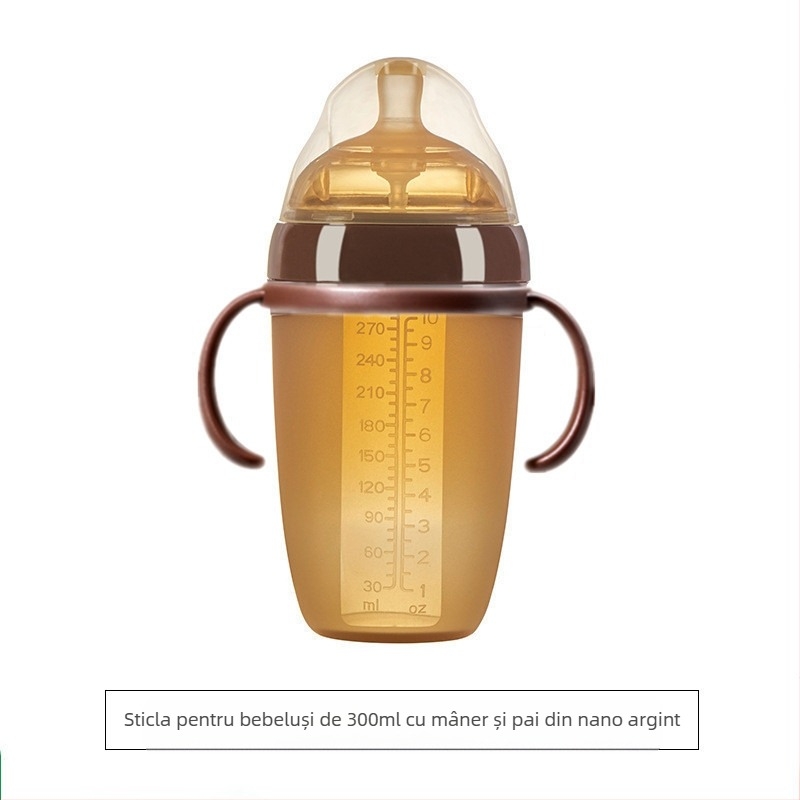 Biberon mic anticolici pentru bebeluși de la producător, senzație realistă ca laptele matern, ușor de curățat, instrument de înțărcare, hrană moale