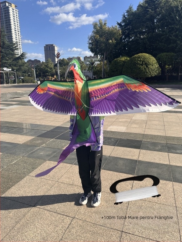 Zmeu nou de simulare pentru copii, vultur care zboară, briză, ușor de zburat, zmeu de simulare dinamică en-gros, producător de zmee Weifang