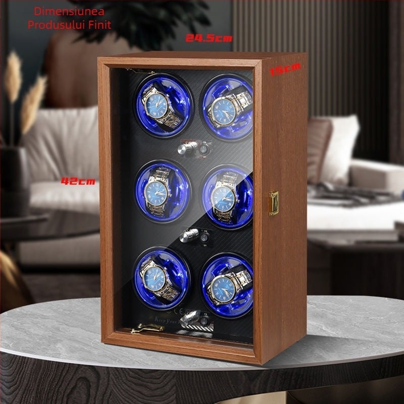 Brand german ceas mecanic automat ceas Winder uz casnic electric high-end ceas Winder complet automat rotativ cutie de ceas