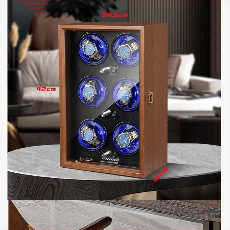 Brand german ceas mecanic automat ceas Winder uz casnic electric high-end ceas Winder complet automat rotativ cutie de ceas