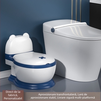 Toaletă pentru bebeluși, găleată de urină artificială pentru copii, găleată de urină pentru băieți, de uz casnic, mare, pentru copii, fete, toaletă