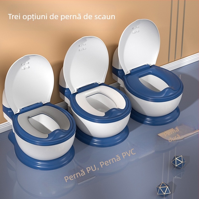 Toaletă pentru bebeluși, găleată de urină artificială pentru copii, găleată de urină pentru băieți, de uz casnic, mare, pentru copii, fete, toaletă