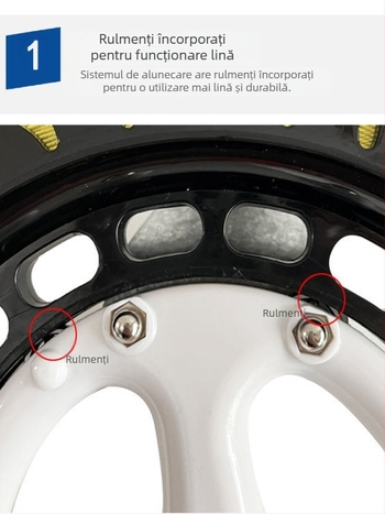 Noua roată de zmeu cu linie anti-revers, autoblocantă, pentru adulți, rulment pentru copii, roată de mână zburătoare, ușor de utilizat