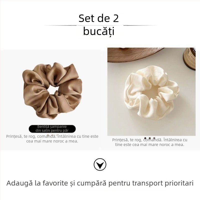 Satin Sense, buclă de păr pentru intestin gros, elegantă, cu frânghie, pentru femei, cap sferic simplu, toate potrivirile, pălării de lux, lumină, de înaltă calitate, alb