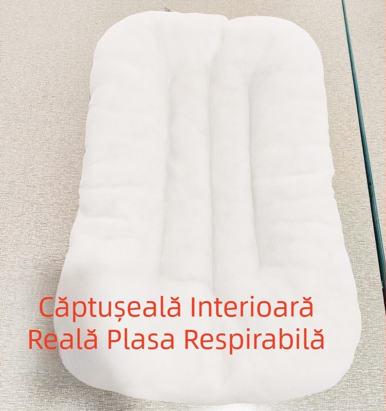 Set de vânzare fierbinte din fabrică de fire de bumbac pentru bebeluși, husă de pat pentru bebeluși, culoare solidă, husă completă, fire de bumbac dublu strat, cearșaf respirabil