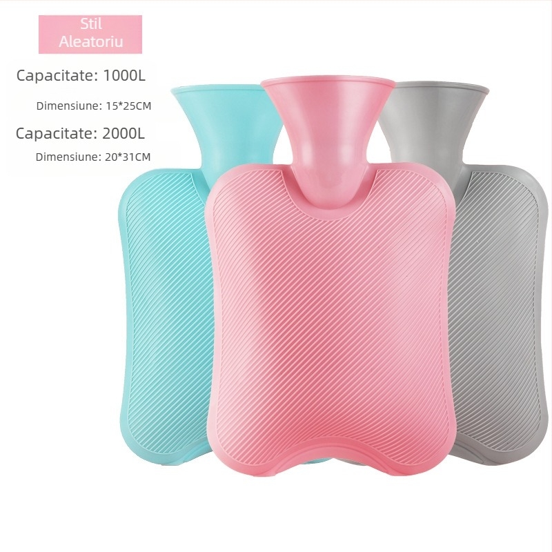 Producător transfrontalier Sticle de apă caldă cu desene animate, reîncărcabile, pungi de apă caldă mari și mici pentru femei, pentru încălzirea burții și a mâinilor Amazon