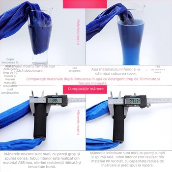 Hamac de yoga cu aer cald, din fabrică, cu 6 mânere, pentru studio de yoga, cu suport pentru mâini, pentru fitness, din material nylon neelastic pentru interior