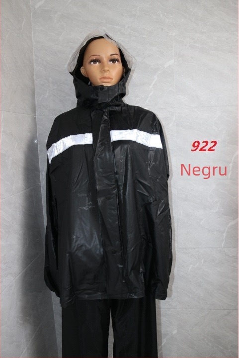 Set de impermeabil și pantaloni impermeabili îngroșați, poncho de ploaie pentru bicicletă, impermeabil pentru motocicletă pentru livratori, impermeabil divizat etanș