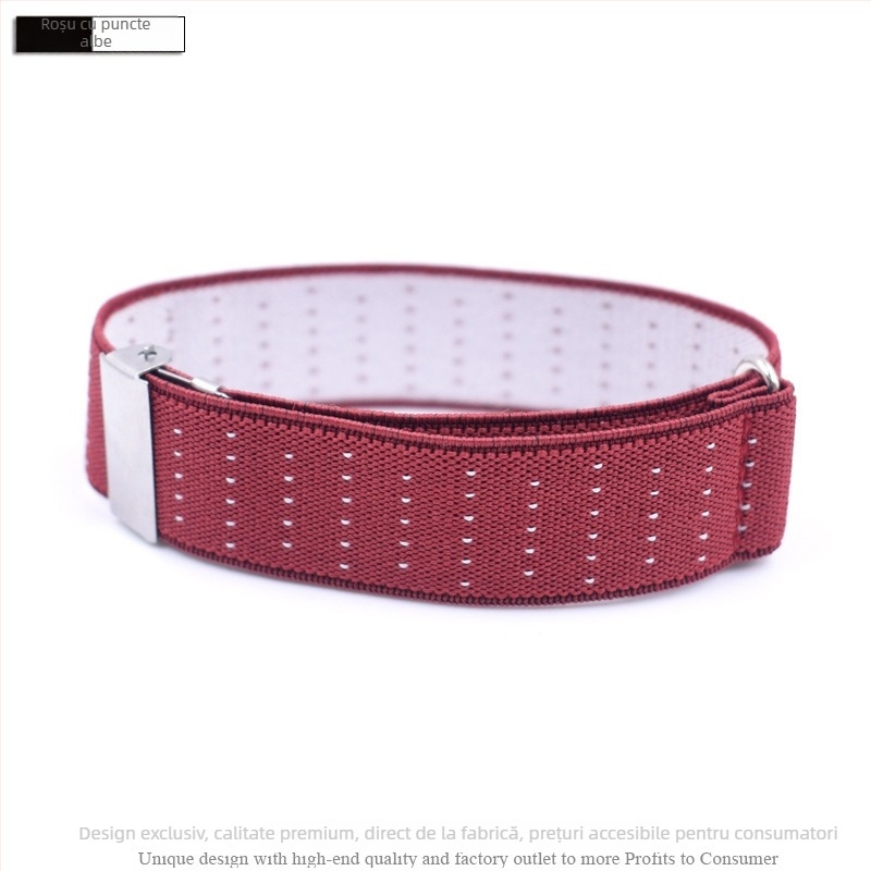 Inel de braț pentru cămașă pentru bărbați și femei adulți, curea antiderapantă, manșetă asortată, inel elastic de înaltă calitate, inel de mânecă european și american, reglabil