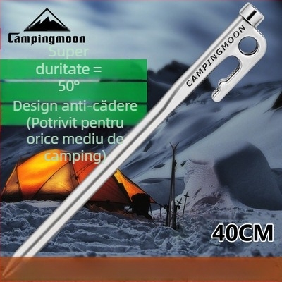 Set de fixare pentru unghii de plajă 30CM10, pentru urgențe, în deșert, pentru camping, în plastic, pentru călătorii cu rulote