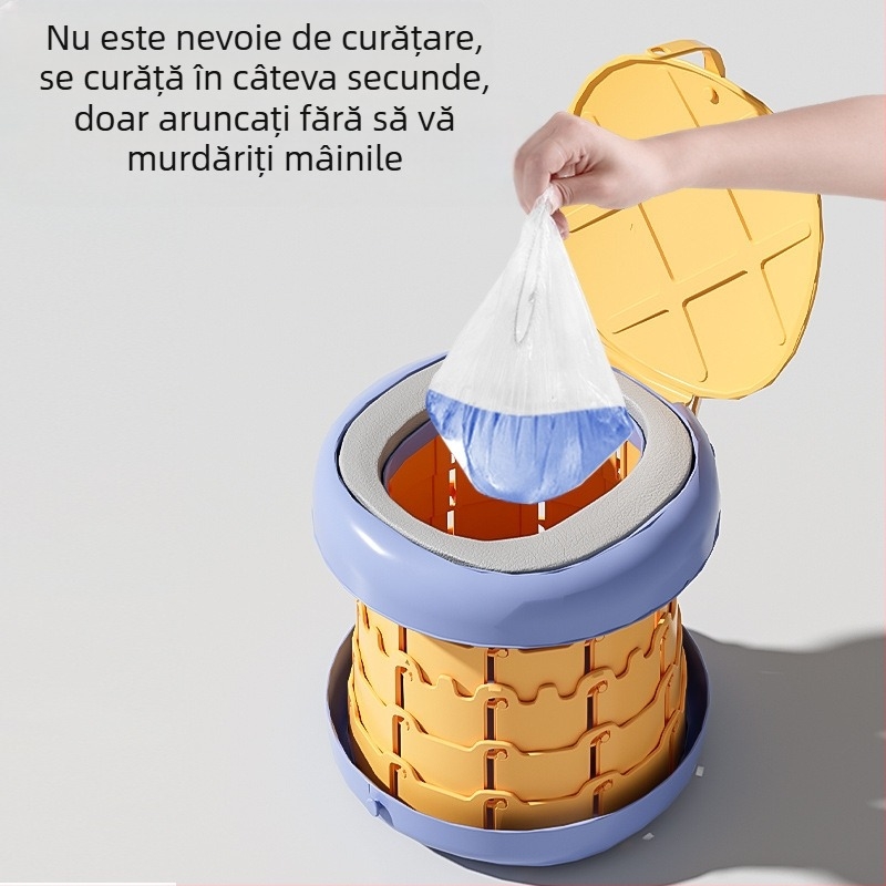 Pliabil pentru copii toaletă Potty copii bărbați portabil în aer liber urinal bebeluși femeie călătorie toaletă