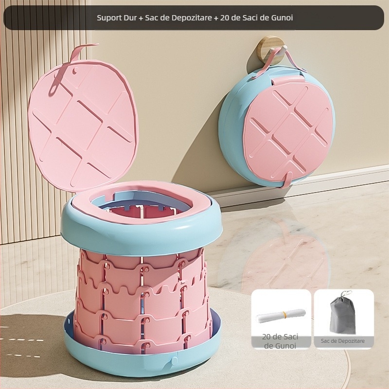 Pliabil pentru copii toaletă Potty copii bărbați portabil în aer liber urinal bebeluși femeie călătorie toaletă