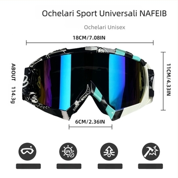 Ochelari de ciclism N634 transfrontalieri, ochelari de protecție pentru motociclete, off-road, sporturi în aer liber, ochelari de schi, ochelari de protecție pentru ATV, rezistenți la vânt, sursă de fabrică