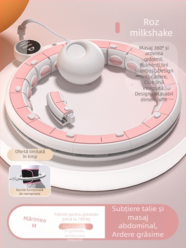 Hula Hoop inteligent pentru burtă, talie subțire, pierdere în greutate, fitness pentru femei, burtă subțire, talie subțire, simplă și modernă, talie subțire pentru burtă