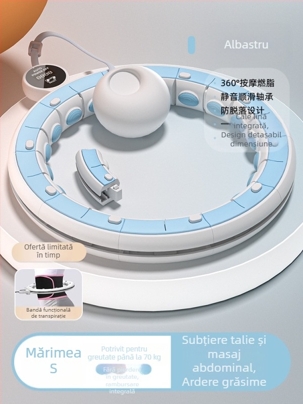 Hula Hoop inteligent pentru burtă, talie subțire, pierdere în greutate, fitness pentru femei, burtă subțire, talie subțire, simplă și modernă, talie subțire pentru burtă