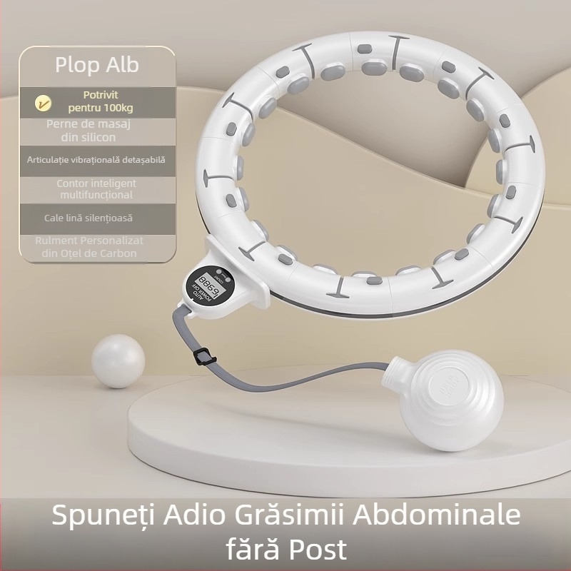 Hula Hoop inteligent pentru burtă, talie subțire, pierdere în greutate, fitness pentru femei, burtă subțire, talie subțire, simplă și modernă, talie subțire pentru burtă