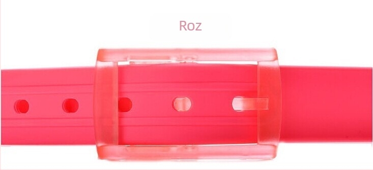 Curea de siguranță din silicon, fără fier, anti-metal, pentru inspecție, curea specială din fabrică digitală, reglabilă pentru copii și adulți