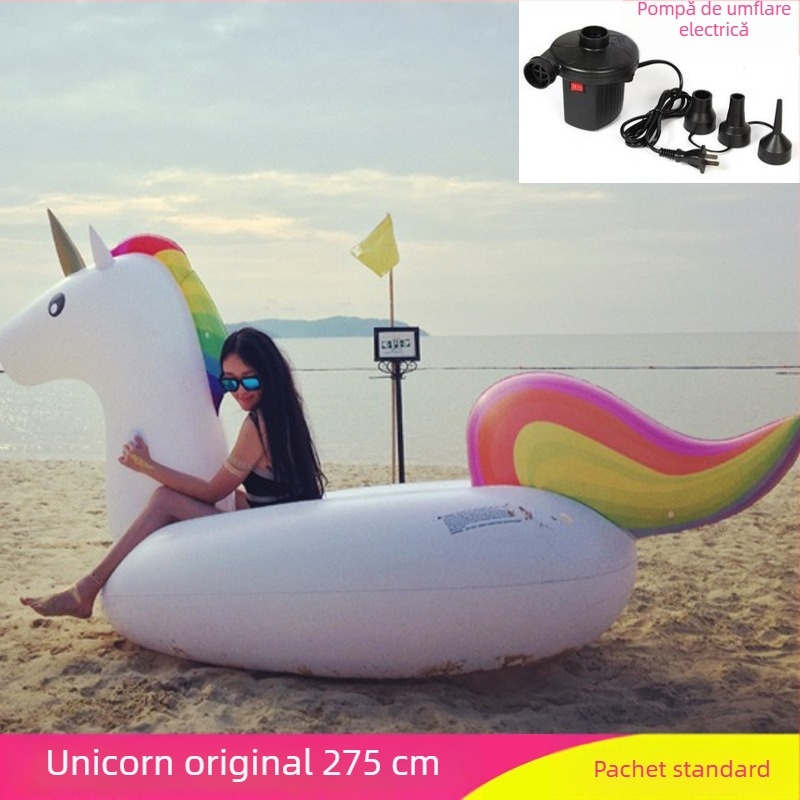 Ochelari mare rață galbenă vacanță de vară plutitoare apă gonflabilă inel de înot Mount îngroșat rață în aer liber rafting pat plutitor