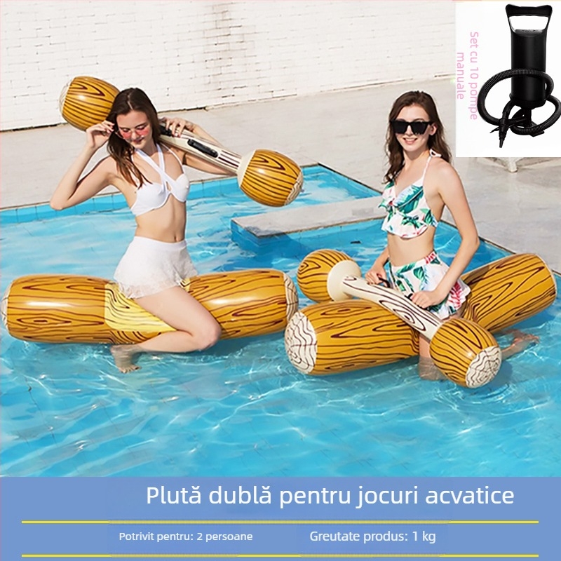 Ochelari mare rață galbenă vacanță de vară plutitoare apă gonflabilă inel de înot Mount îngroșat rață în aer liber rafting pat plutitor