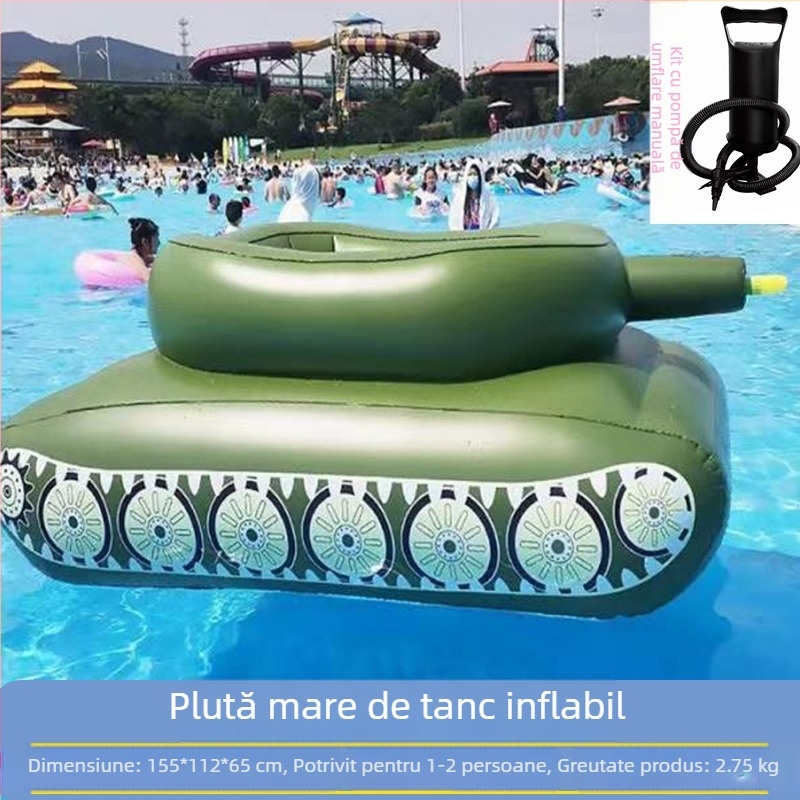 Ochelari mare rață galbenă vacanță de vară plutitoare apă gonflabilă inel de înot Mount îngroșat rață în aer liber rafting pat plutitor