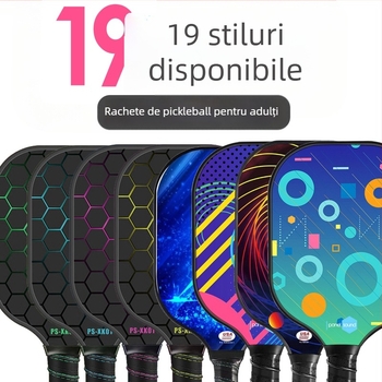 Costum de rachetă Fiberglass Peak, greutate redusă, direct din fabrică, pentru pickleball