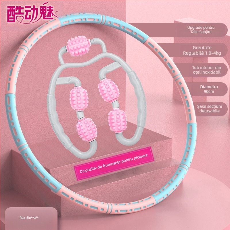 Hula Hoop pentru burtă subțire, nou sistem de ardere a grăsimilor, strângere abdominală, reducere a grăsimilor, adulți, copii și studenți, talie frumoasă, reducere a grăsimilor, pierdere în greutate