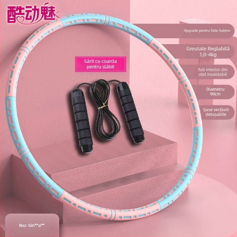 Hula Hoop pentru burtă subțire, nou sistem de ardere a grăsimilor, strângere abdominală, reducere a grăsimilor, adulți, copii și studenți, talie frumoasă, reducere a grăsimilor, pierdere în greutate