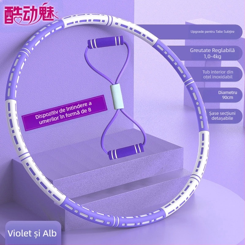 Hula Hoop pentru burtă subțire, nou sistem de ardere a grăsimilor, strângere abdominală, reducere a grăsimilor, adulți, copii și studenți, talie frumoasă, reducere a grăsimilor, pierdere în greutate