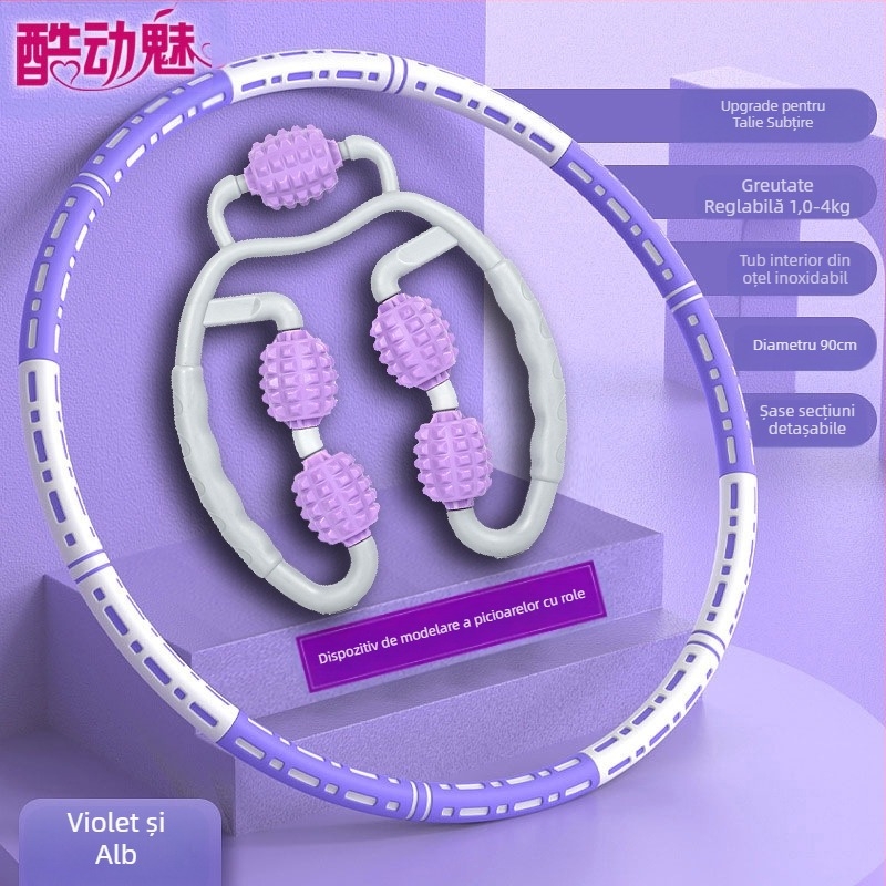 Hula Hoop pentru burtă subțire, nou sistem de ardere a grăsimilor, strângere abdominală, reducere a grăsimilor, adulți, copii și studenți, talie frumoasă, reducere a grăsimilor, pierdere în greutate