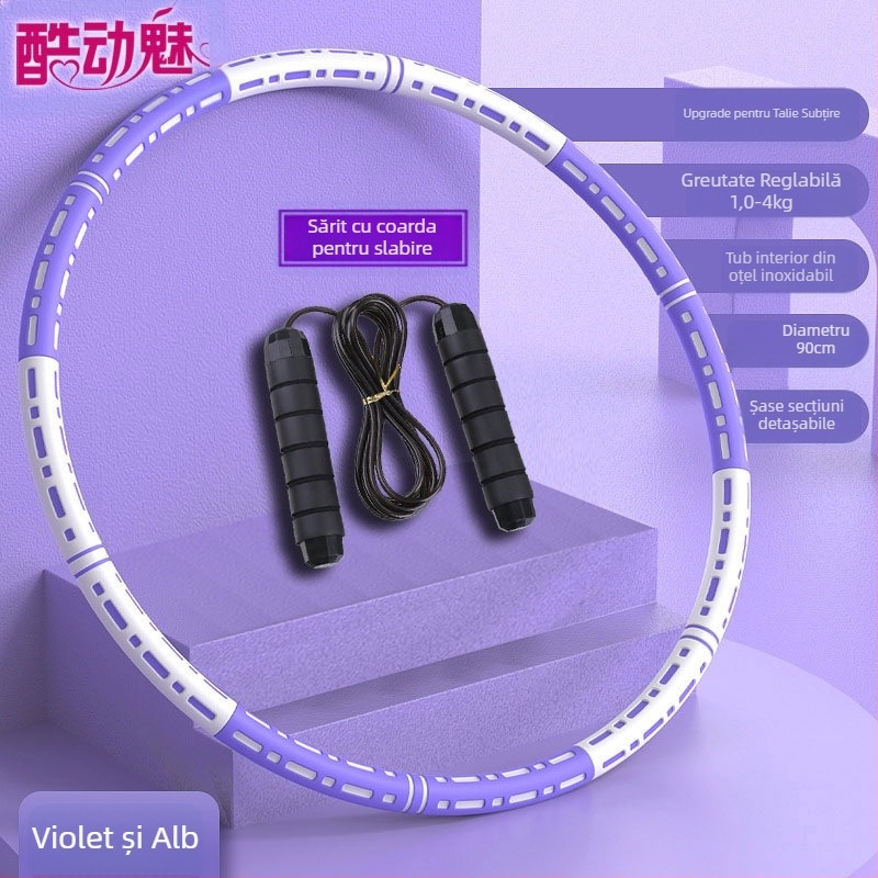 Hula Hoop pentru burtă subțire, nou sistem de ardere a grăsimilor, strângere abdominală, reducere a grăsimilor, adulți, copii și studenți, talie frumoasă, reducere a grăsimilor, pierdere în greutate