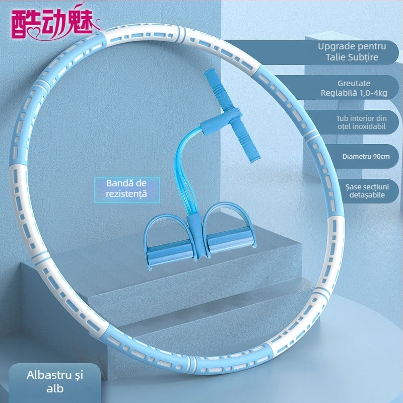 Hula Hoop pentru burtă subțire, nou sistem de ardere a grăsimilor, strângere abdominală, reducere a grăsimilor, adulți, copii și studenți, talie frumoasă, reducere a grăsimilor, pierdere în greutate