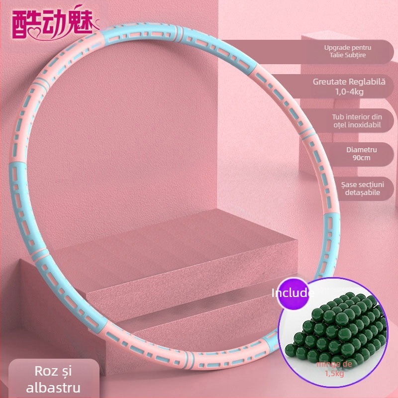 Hula Hoop pentru burtă subțire, nou sistem de ardere a grăsimilor, strângere abdominală, reducere a grăsimilor, adulți, copii și studenți, talie frumoasă, reducere a grăsimilor, pierdere în greutate