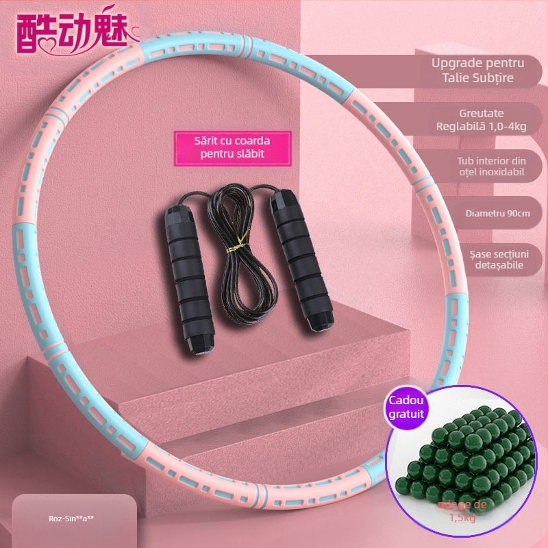 Hula Hoop pentru burtă subțire, nou sistem de ardere a grăsimilor, strângere abdominală, reducere a grăsimilor, adulți, copii și studenți, talie frumoasă, reducere a grăsimilor, pierdere în greutate