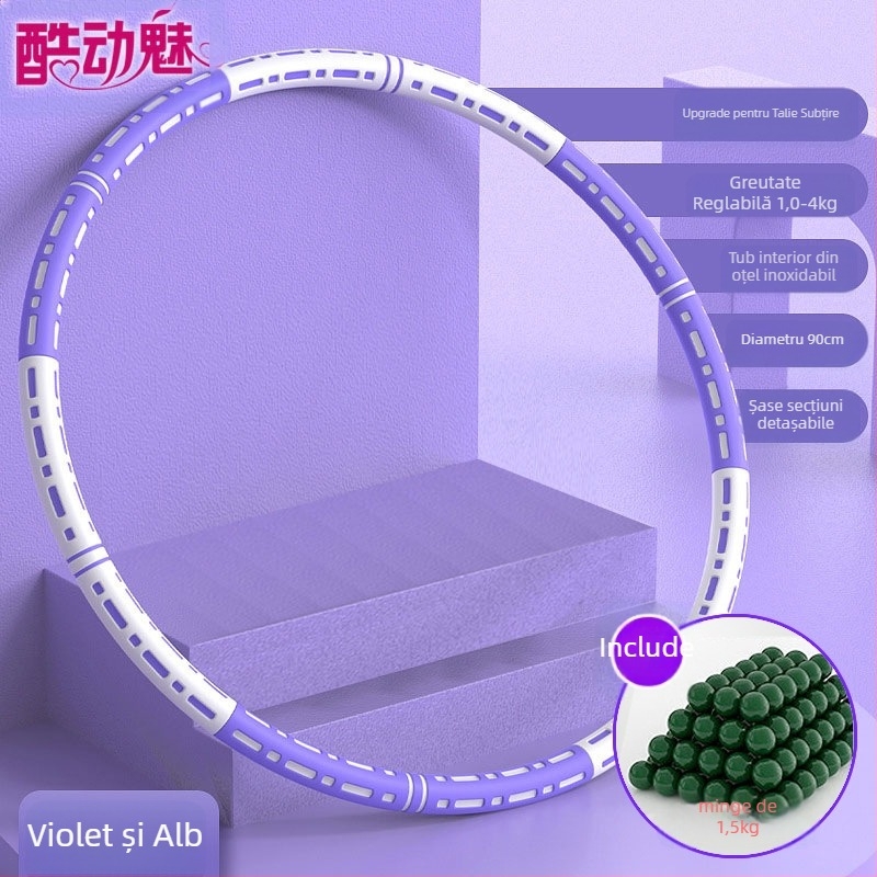 Hula Hoop pentru burtă subțire, nou sistem de ardere a grăsimilor, strângere abdominală, reducere a grăsimilor, adulți, copii și studenți, talie frumoasă, reducere a grăsimilor, pierdere în greutate