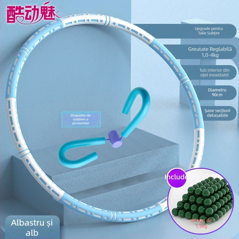 Hula Hoop pentru burtă subțire, nou sistem de ardere a grăsimilor, strângere abdominală, reducere a grăsimilor, adulți, copii și studenți, talie frumoasă, reducere a grăsimilor, pierdere în greutate