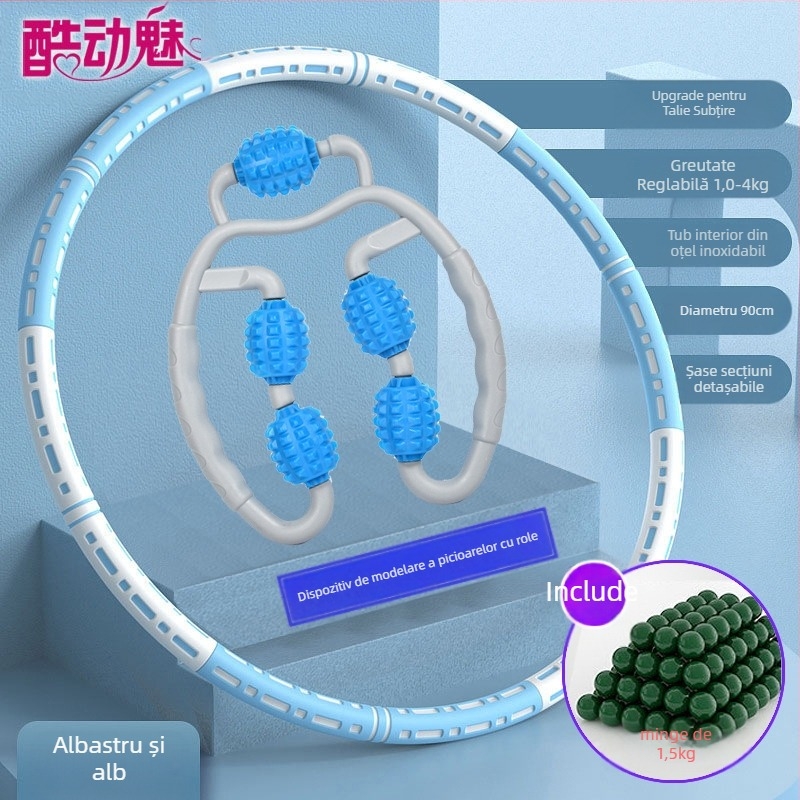 Hula Hoop pentru burtă subțire, nou sistem de ardere a grăsimilor, strângere abdominală, reducere a grăsimilor, adulți, copii și studenți, talie frumoasă, reducere a grăsimilor, pierdere în greutate