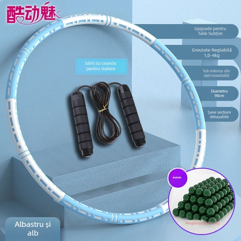 Hula Hoop pentru burtă subțire, nou sistem de ardere a grăsimilor, strângere abdominală, reducere a grăsimilor, adulți, copii și studenți, talie frumoasă, reducere a grăsimilor, pierdere în greutate