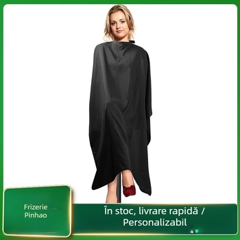 Eșarfă en-gros pentru tuns și coafură cu piept pentru adulți, alungită și lărgită, eșarfă specifică frizeriei, eșarfă permanentată cu ulei