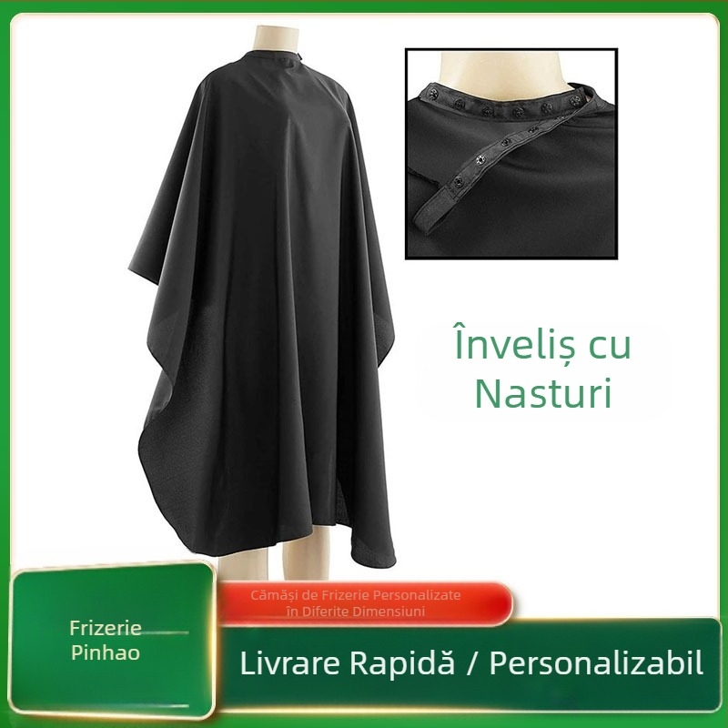 Eșarfă en-gros pentru tuns și coafură cu piept pentru adulți, alungită și lărgită, eșarfă specifică frizeriei, eșarfă permanentată cu ulei