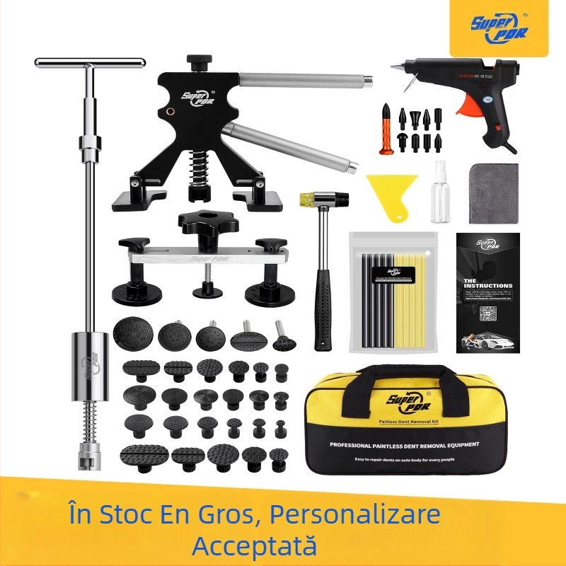 Superpdr Factory en-gros Reparații auto Set de instrumente pentru repararea zgârieturilor auto Groapă de gheață Groapă fără urme de tablă fără metal