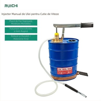 [Vânzare fierbinte a producătorului] Injector manual de ulei pentru angrenaje, presat manual, cu butoi