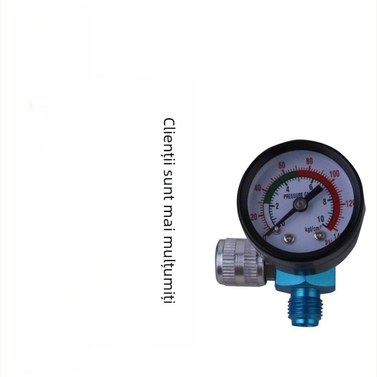 Regulator de presiune a aerului, separator ulei-apă, pistol de vopsit, manometru, filtru, furnizat din fabrică